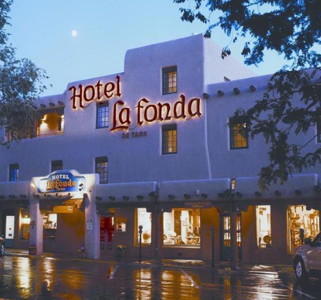 Hotel La Fonda De Таос Екстериор снимка